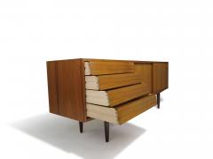 Hans Olsen Danish credenza designed by Hans Olsen for Bramin M belfabrik Denmark  - 4299515