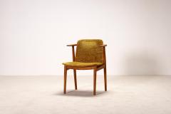Hans Olsen Elegant Hans Olsen Teak and Oak armchair Circa 1960  - 4329940