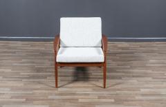 Hans Olsen Hans Olsen Cane Teak Lounge Chair for Juul Kristensen - 3897214