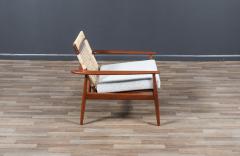 Hans Olsen Hans Olsen Cane Teak Lounge Chair for Juul Kristensen - 3897216