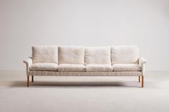 Hans Olsen Hans Olsen Four Seat Sofa for CS Mobler 1960 New Boucl Fabric upholstery - 4087683