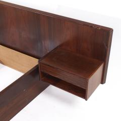 Hans Olsen Hans Olsen Style Mid Century Danish King Rosewood Platform Bed - 3934580