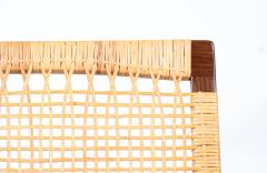 Hans Olsen Hans Olsen Teak Lounge Chair with Cane Backrest for Juul Kristensen - 2209367