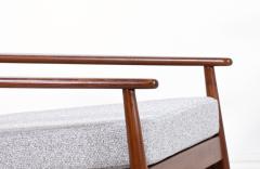 Hans Olsen Hans Olsen Teak Lounge Chair with Cane Backrest for Juul Kristensen - 2209368