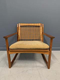 Hans Olsen Hans Olsen Teak and Cane Lounge Chair for Juul Kristensen Midcentury - 1761563