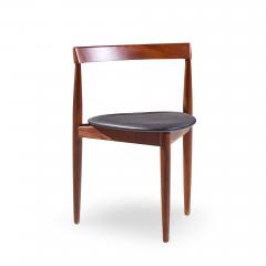 Hans Olsen Hans Olsen for Frem Rojle Expanding Teak Dining Table with 4 Nesting Chairs - 4527330