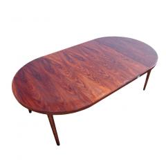 Hans Olsen Scandinavian Rosewood Extendable Dining Table by Hans Olsen - 2413308