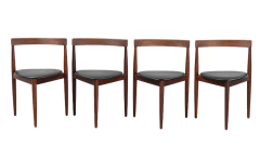Hans Olsen Set four 1950s Hans Olsen Roundette chairs - 3295986