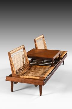 Hans Olsen Sofa in Cane and Teak by Hans Olsen 1957 - 4572028
