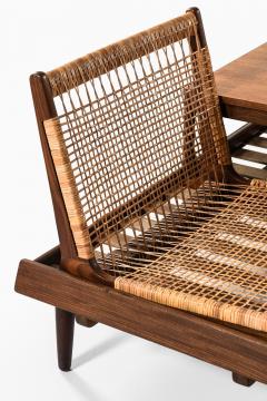 Hans Olsen Sofa in Cane and Teak by Hans Olsen 1957 - 4572035
