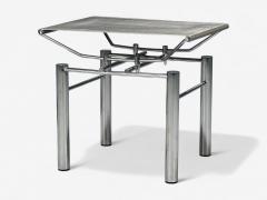 Hans Ullrich Bitsch Chrome Plated Steel Aluminum Stools Germany 1980s - 4413800