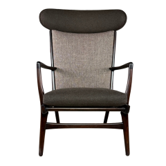 Hans Wegner 1953 Hans J Wegner Model AP15 high back easy chair Denmark - 4463135