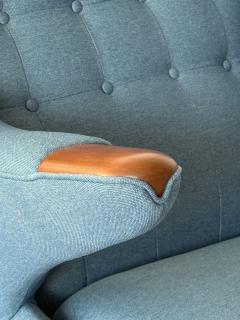 Hans Wegner AP 19 Papa Bear Chair and Footstool - 4224150