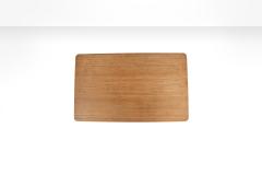 Hans Wegner AT 308 coffee table with teak top and oak cross leg frame by Hans Wegner - 764517