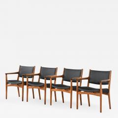 Hans Wegner Armchairs Model JH 525 Produced by Cabinetmaker Johannes Hansen - 2021462