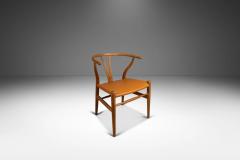 Hans Wegner Bespoke CH24 Wishbone Desk Chair in Oak Leather by Hans Wegner - 3274171