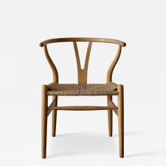 Hans Wegner CH24 Wishbone Chair by Hans J Wegner for Carl Hansen S n 1960s - 4716640