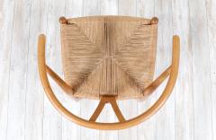 Hans Wegner Classic Hans J Wegner Wishbone Oak Arm Chair for Carl Hansen S n - 2997487