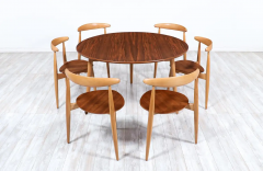 Hans Wegner Danish Modern Heart Dining Set by Hans J Wegner - 2751899