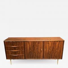 Hans Wegner Danish Rosewood Credenza with Brass Legs - 2418506