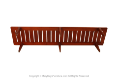 Hans Wegner Danish Teak Johannes Hansen Hans Wegner Slatted Bench Model JH 574 - 2990006