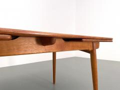 Hans Wegner Dining Table AT 312 by Hans Wegner for Andreas Tuck in Oak Denmark 1960s - 3188278