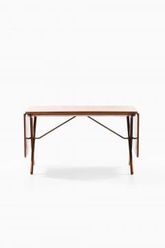 Hans Wegner Dining Table Model AT 309 in Brass Oak and Teak by Hans Wegner 1950s - 4746180