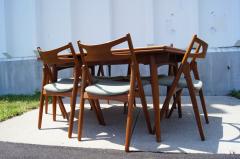 Hans Wegner Dining Table and Six Chairs by Hans Wegner - 101475