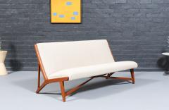 Hans Wegner Early Hans J Wegner JH 555 Teak Sofa for Johannes Hansen - 4500482