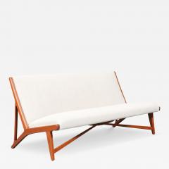 Hans Wegner Early Hans J Wegner JH 555 Teak Sofa for Johannes Hansen - 4504048