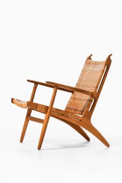 Hans Wegner Easy Chair in Cane and Oak by Hans Wegner 1949 - 4507635