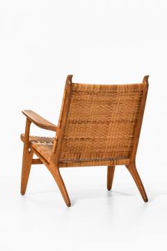 Hans Wegner Easy Chair in Cane and Oak by Hans Wegner 1949 - 4507640