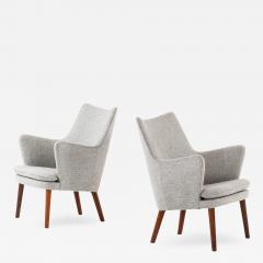 Hans Wegner Easy Chairs Model AP20 Produced by A P Stolen - 1989076