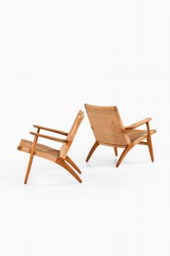 Hans Wegner Easy Chairs Model CH 25 Produced by Carl Hansen Son - 2009447