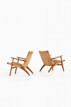 Hans Wegner Easy Chairs Model CH 25 Produced by Carl Hansen Son - 2009448