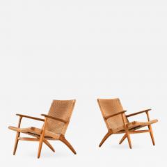 Hans Wegner Easy Chairs Model CH 25 Produced by Carl Hansen Son - 2011436