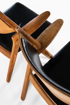 Hans Wegner Easy Chairs Model CH 28 Produced by Carl Hansen S n in Denmark - 1834648