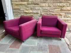 Hans Wegner Fabulous Pair Hans Wegner Model GE 300 1 Lounge Chairs Getama Gedsted Denmark - 4361896