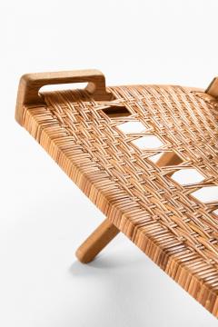 Hans Wegner Folding Easy Chair in Cane and Oak by Hans Wegner 1949 - 4555509
