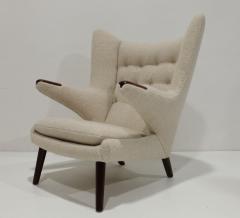 Hans Wegner Hans J Wegner AP19 Papa Bear Chair in Holly Hunt Alpaca - 4310681