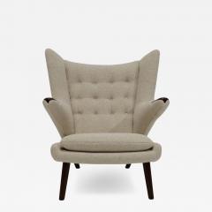 Hans Wegner Hans J Wegner AP19 Papa Bear Chair in Holly Hunt Alpaca - 4311113