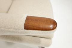 Hans Wegner Hans J Wegner AP19 Papa Bear Chair in Holly Hunt Alpaca - 4310691