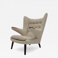 Hans Wegner Hans J Wegner AP19 Papa Bear Chair in Holly Hunt Alpaca - 4311114