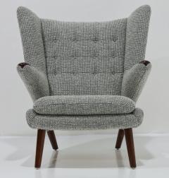 Hans Wegner Hans J Wegner AP19 Papa Bear Chair in Maharam Wool Boucle - 3458100