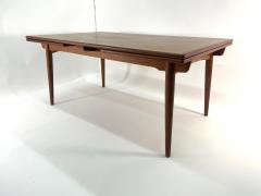 Hans Wegner Hans J Wegner AT 312 Sculpted Teak Oak Dining Table for Andreas Tuck - 3536568