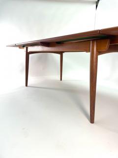 Hans Wegner Hans J Wegner AT 312 Sculpted Teak Oak Dining Table for Andreas Tuck - 3536663