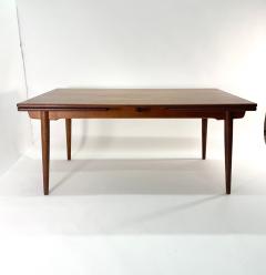 Hans Wegner Hans J Wegner AT 312 Sculpted Teak Oak Dining Table for Andreas Tuck - 3536664