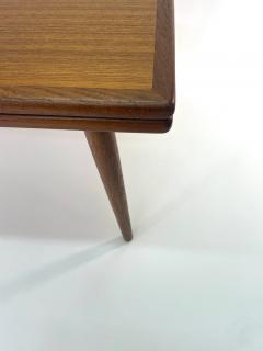 Hans Wegner Hans J Wegner AT 312 Sculpted Teak Oak Dining Table for Andreas Tuck - 3536665