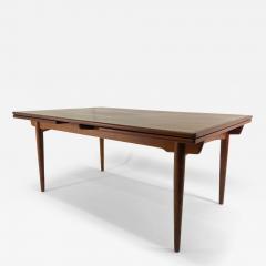 Hans Wegner Hans J Wegner AT 312 Sculpted Teak Oak Dining Table for Andreas Tuck - 3540479