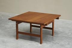Hans Wegner Hans J Wegner Coffee Table in Solid Teak for Andreas Tuck Denmark 1960s - 4467942